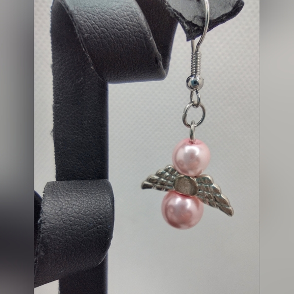 Fashion Handmade Angel Dangle Drop Earrings - Picture 3 of 4